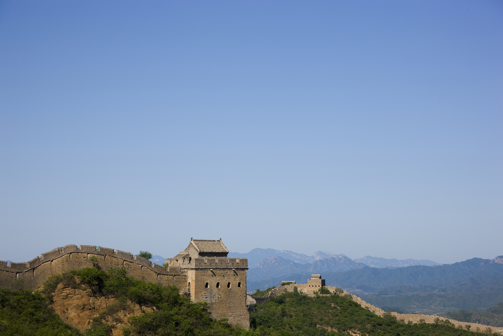 河北金山岭长城图片