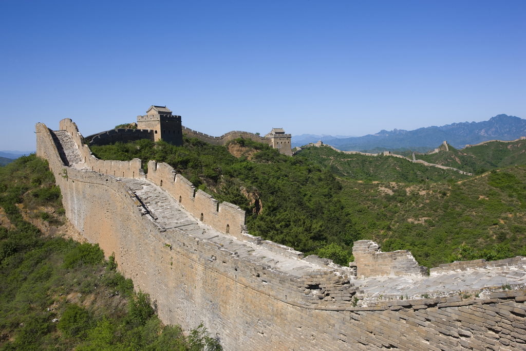 河北金山岭长城图片