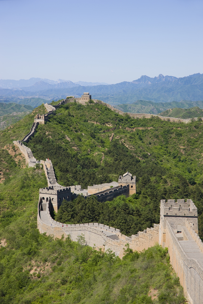 河北金山岭长城图片