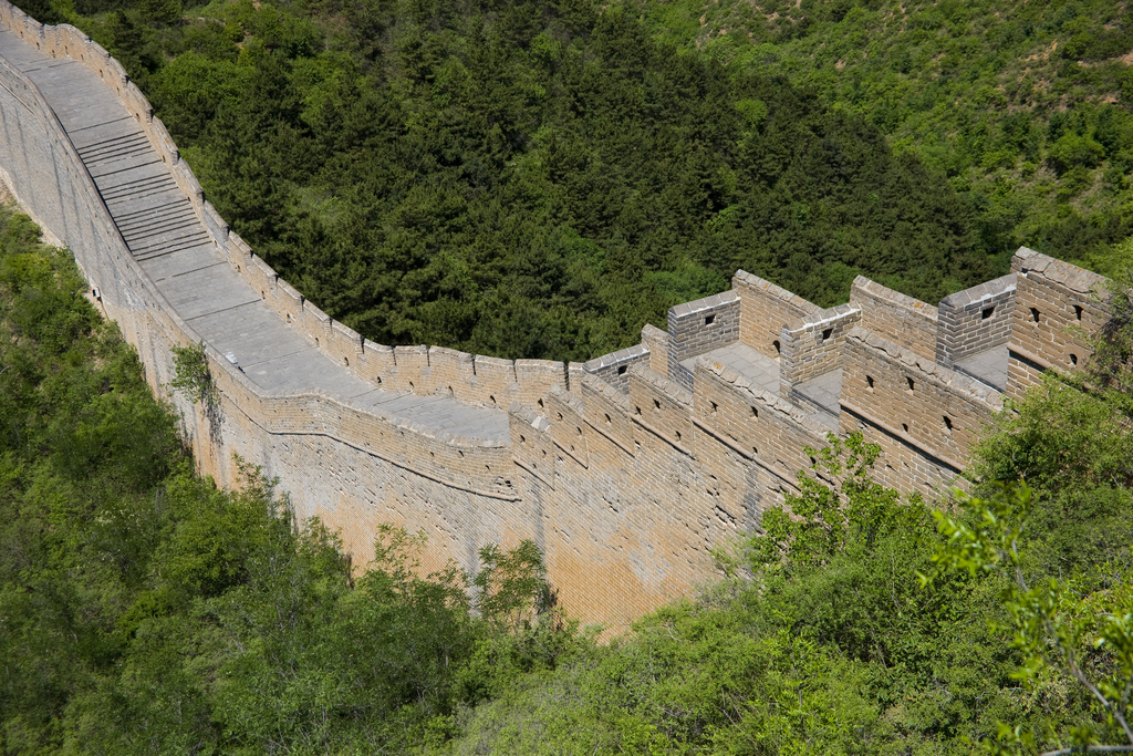 河北金山岭长城图片