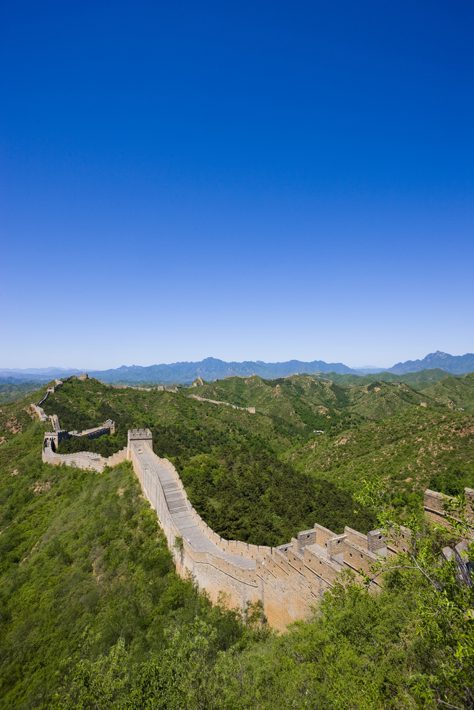 河北金山岭长城图片