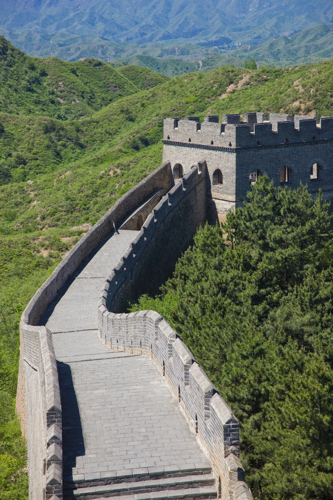 河北金山岭长城图片