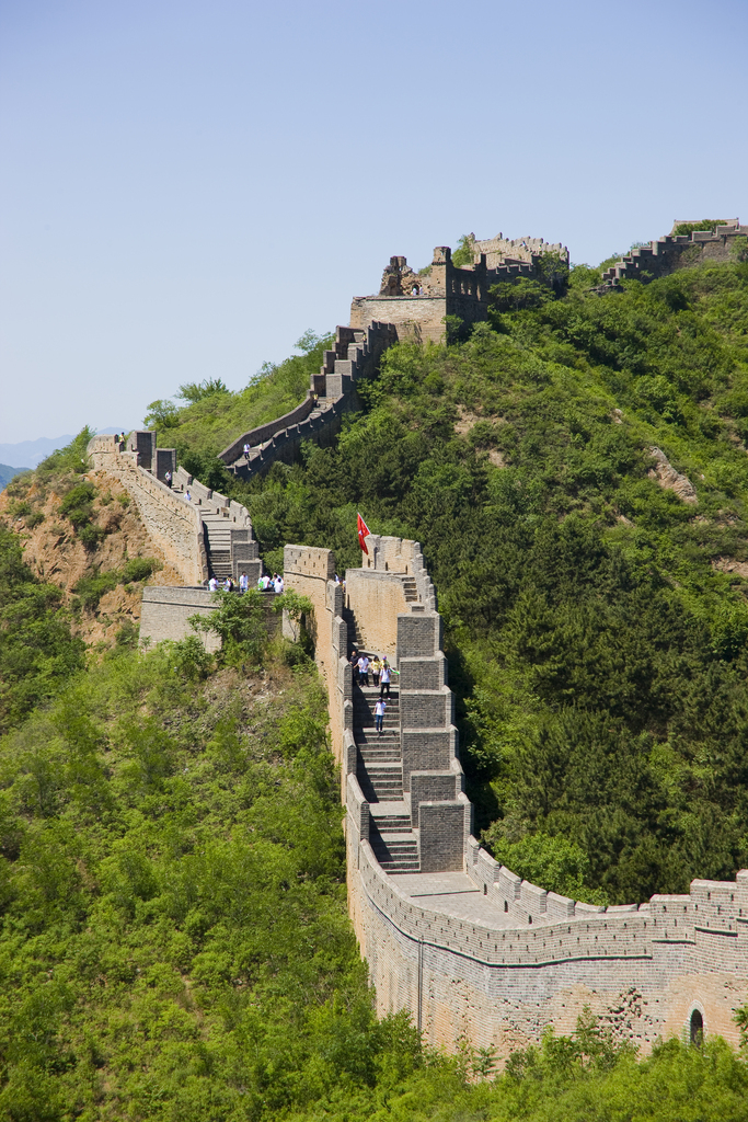 河北金山岭长城图片