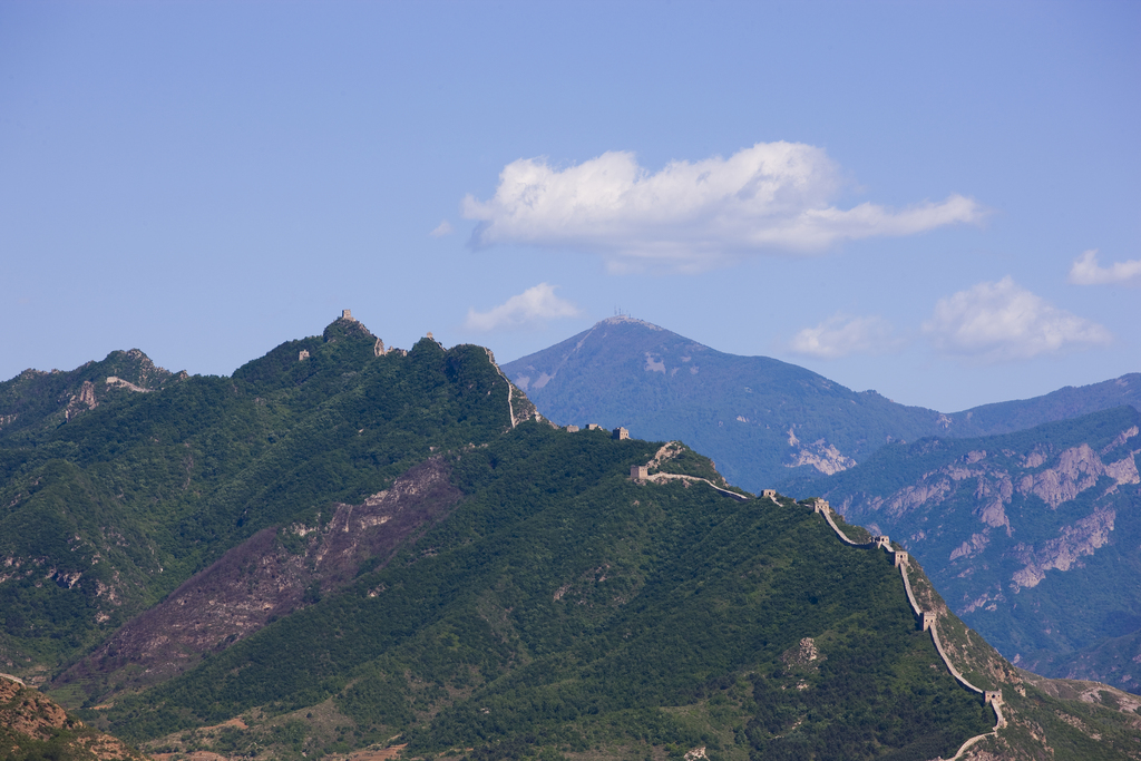 河北金山岭长城图片