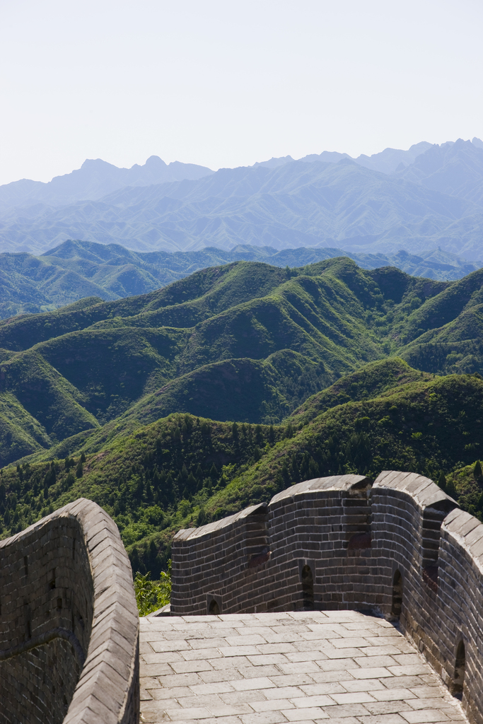 河北金山岭长城图片