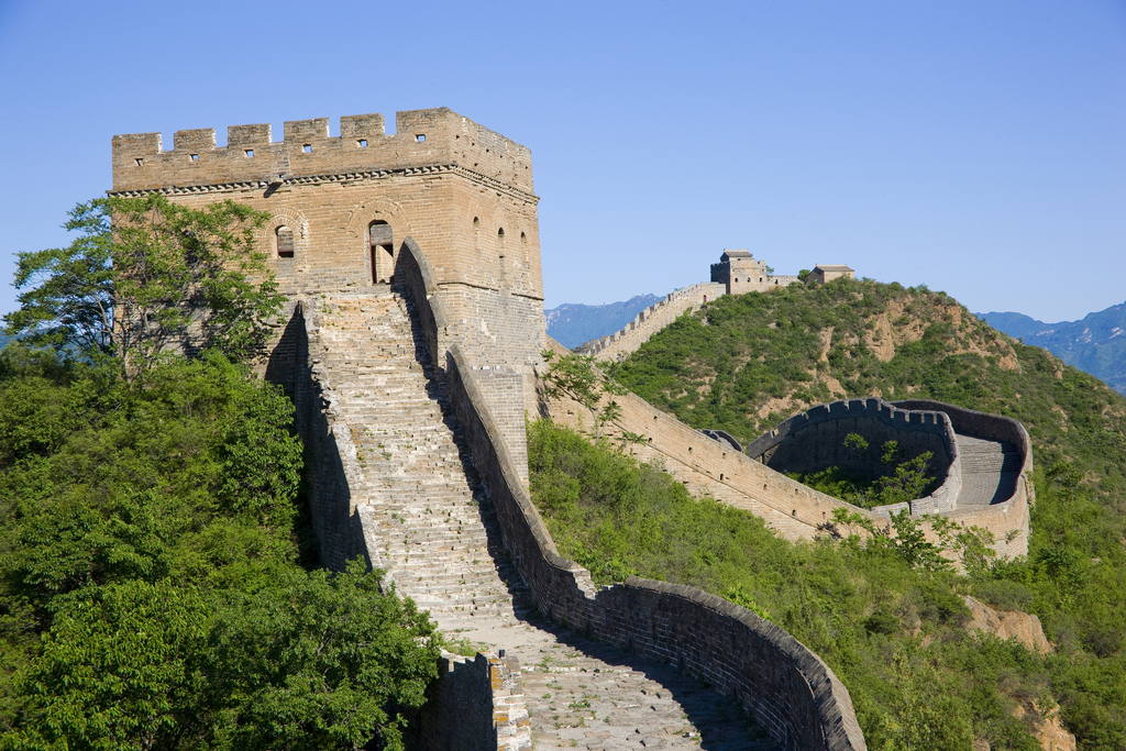 河北金山岭长城图片