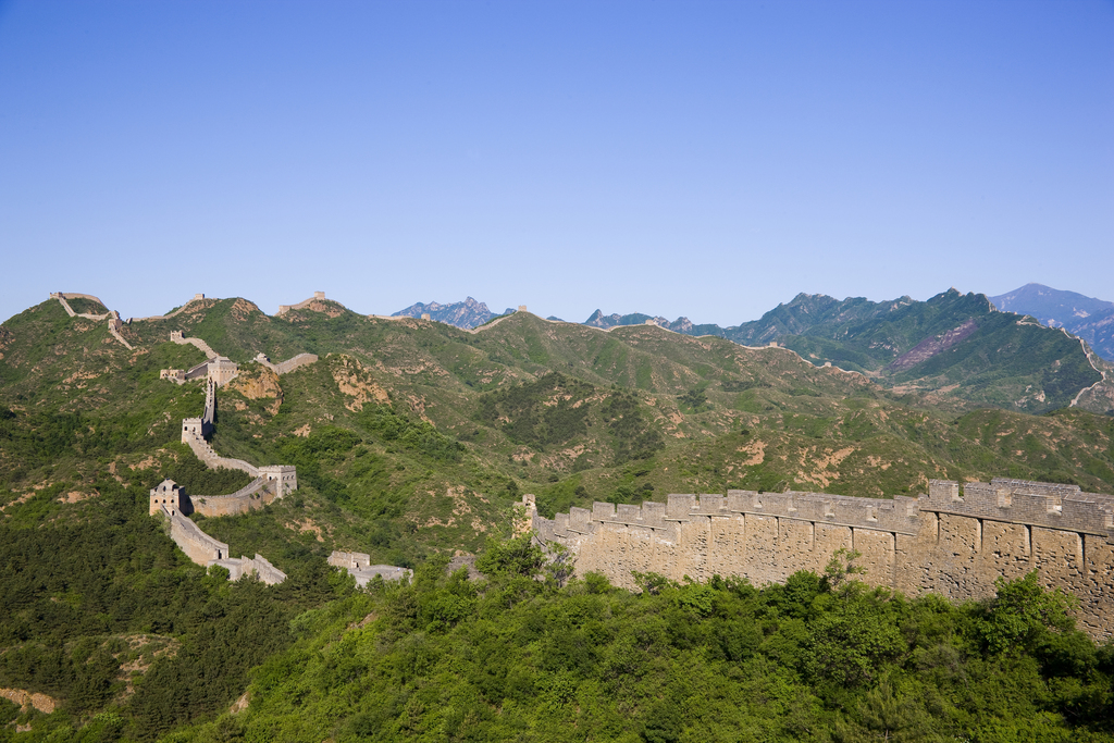 河北金山岭长城图片