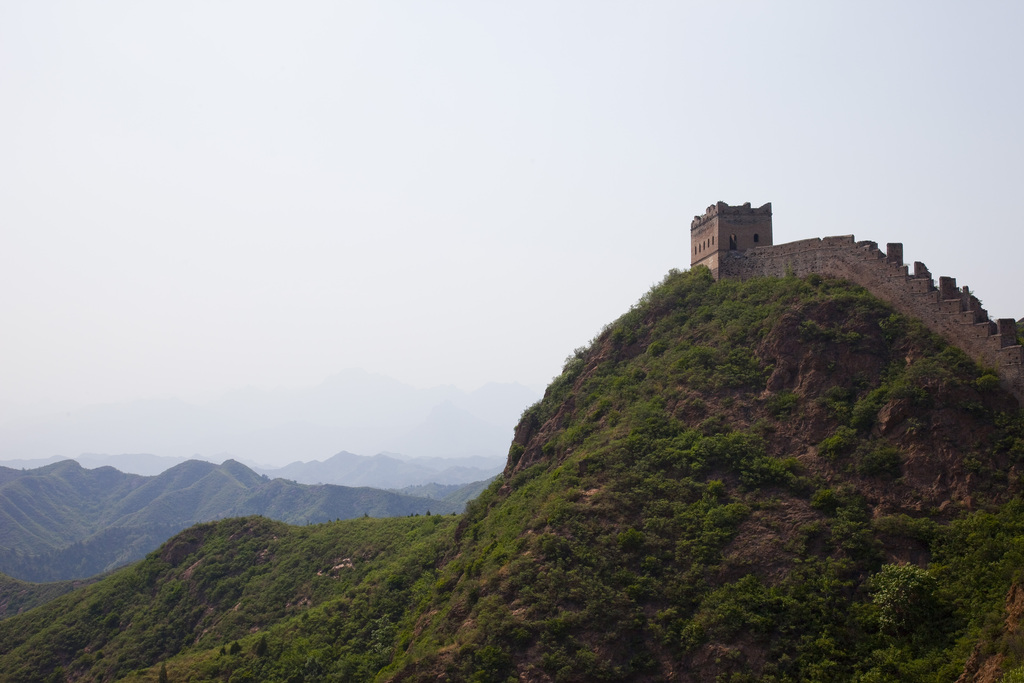 河北金山岭长城图片