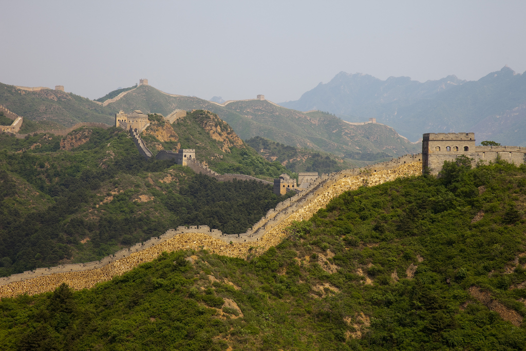 河北金山岭长城图片