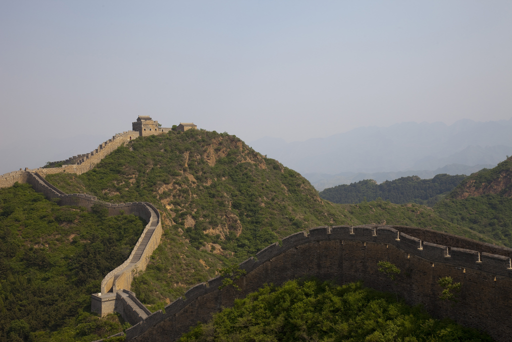 河北金山岭长城图片