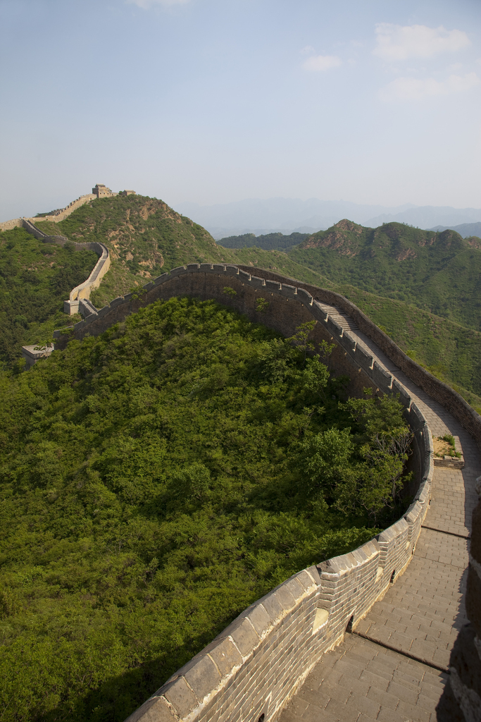 河北金山岭长城图片