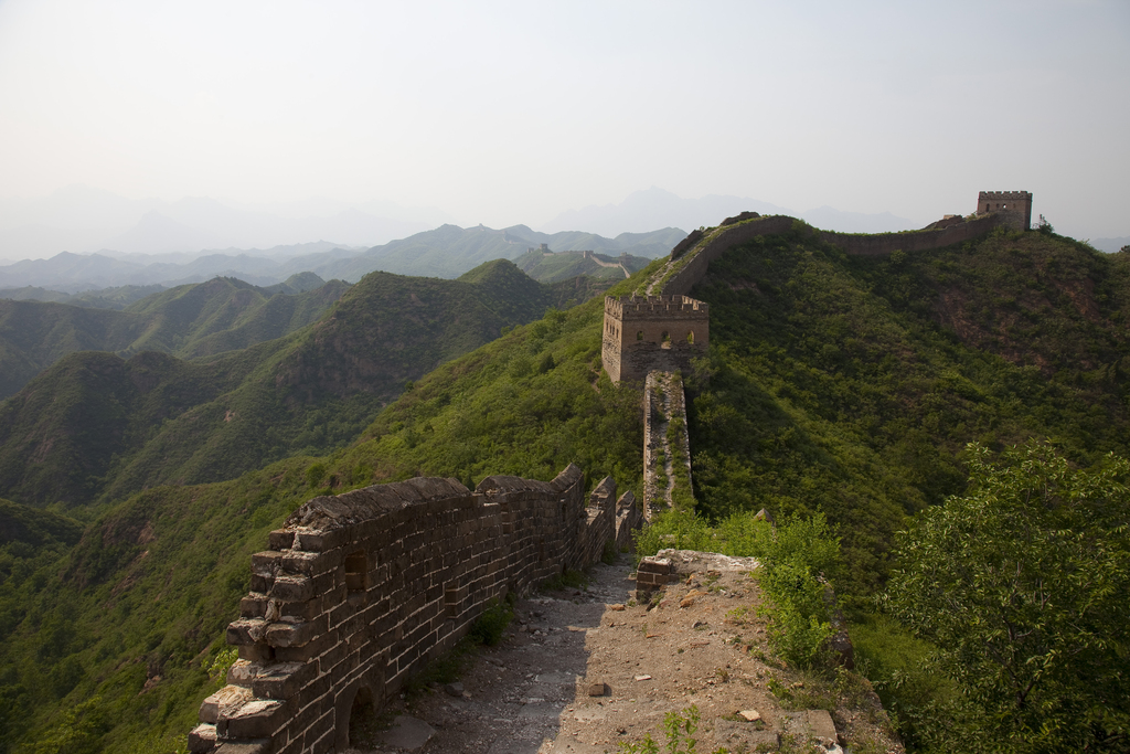 河北金山岭长城图片