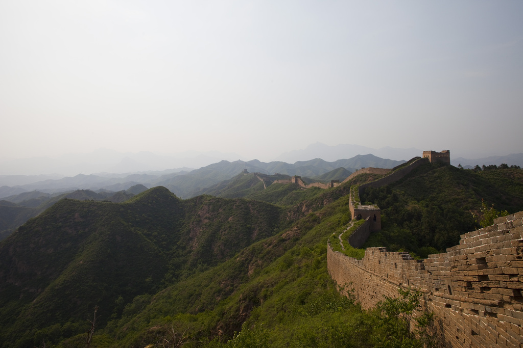 河北金山岭长城图片