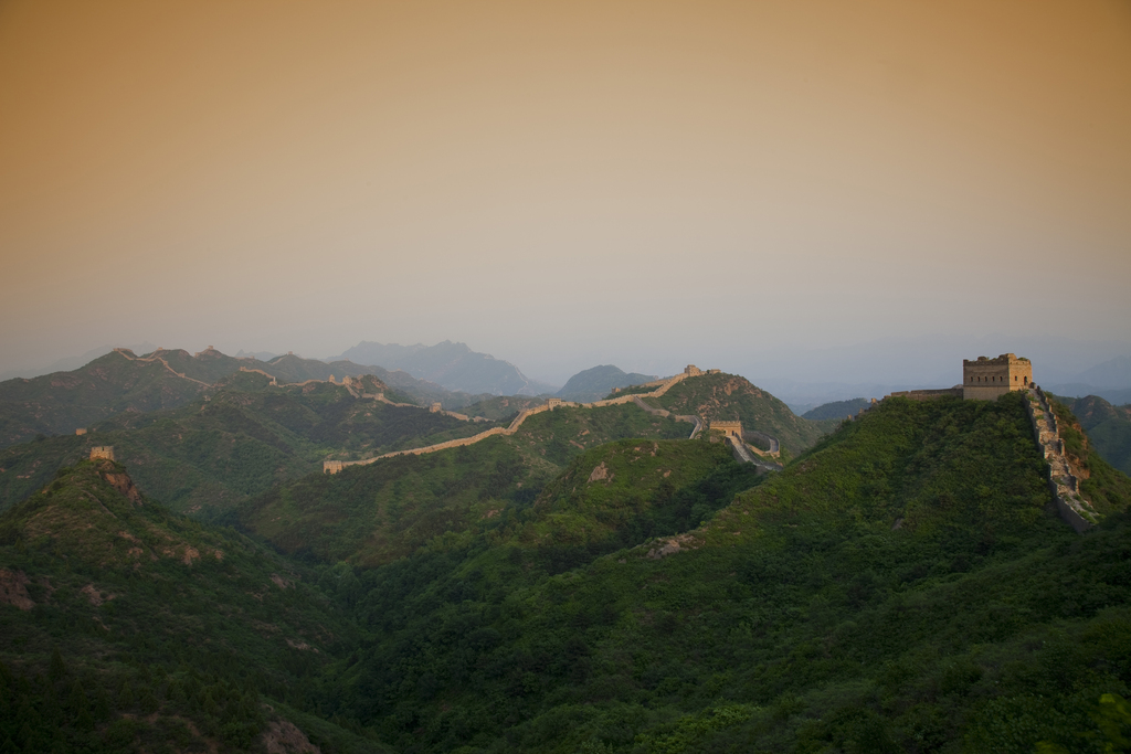 河北金山岭长城图片