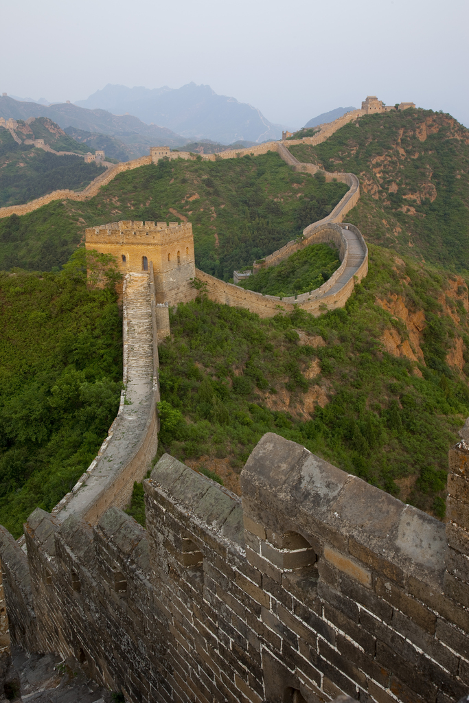 河北金山岭长城图片