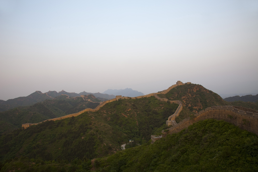 河北金山岭长城图片