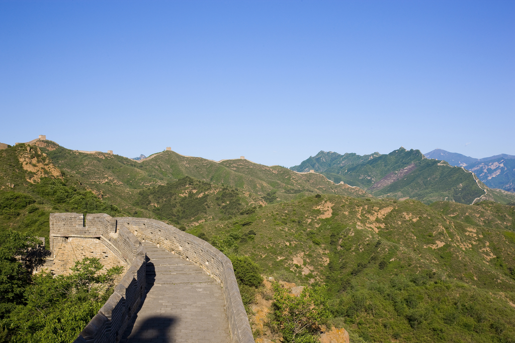 河北金山岭长城图片