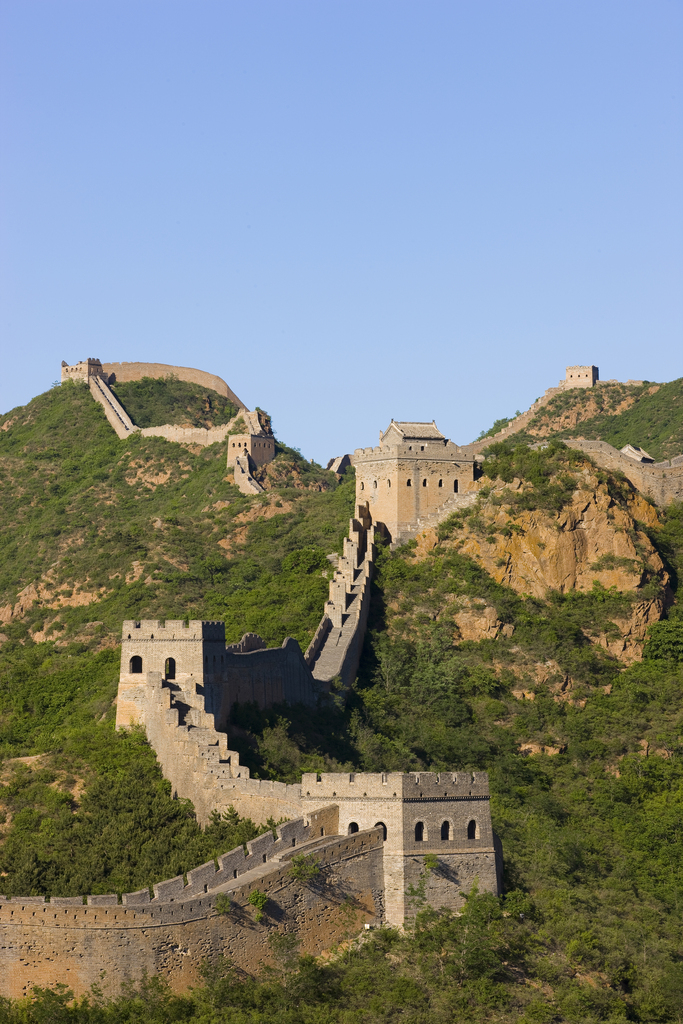 河北金山岭长城图片