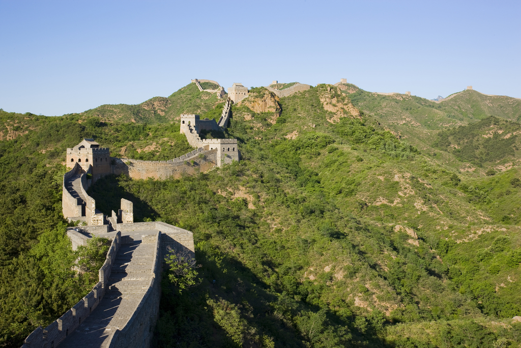 河北金山岭长城图片