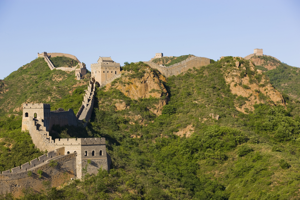 河北金山岭长城图片