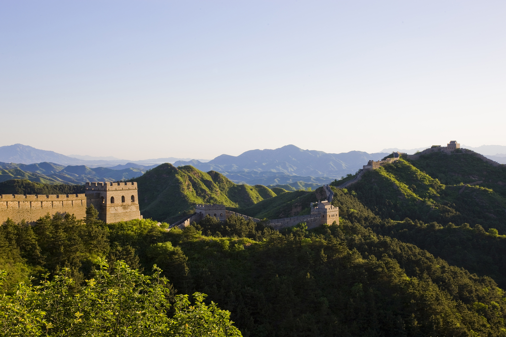 河北金山岭长城图片