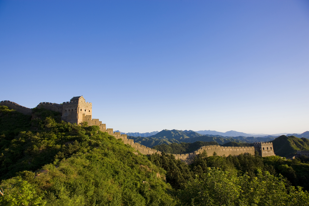 河北金山岭长城图片