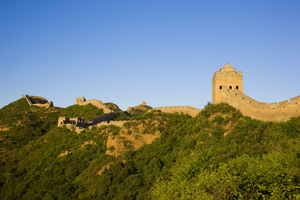 河北金山岭长城图片