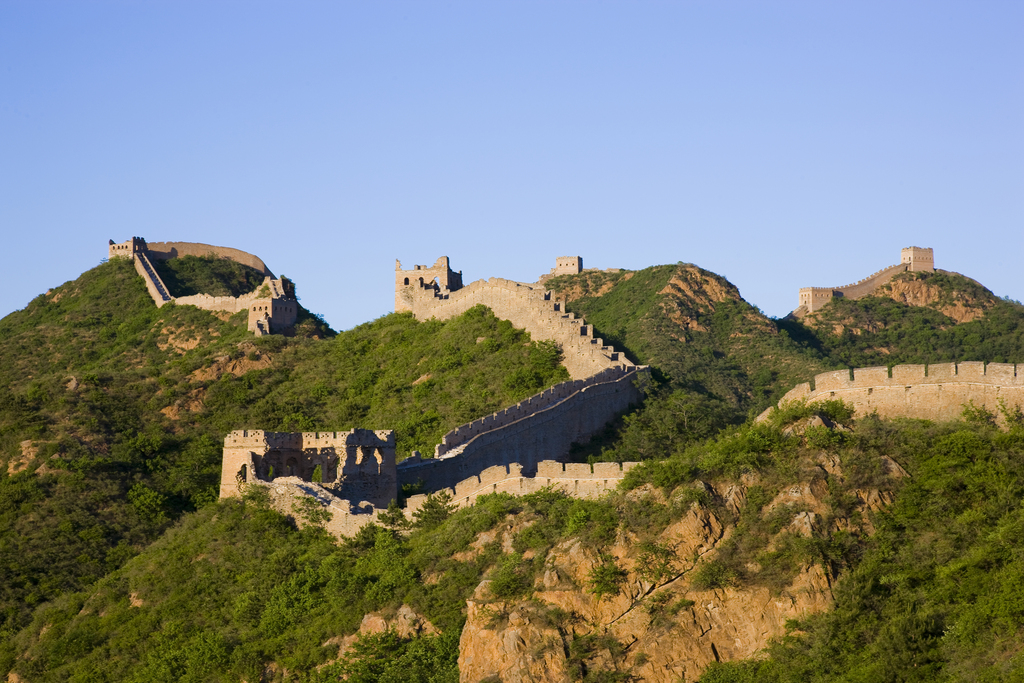 河北金山岭长城图片