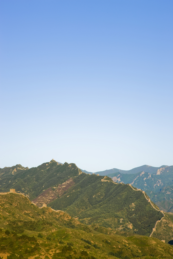 河北金山岭长城图片