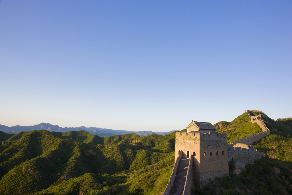 河北金山岭长城图片