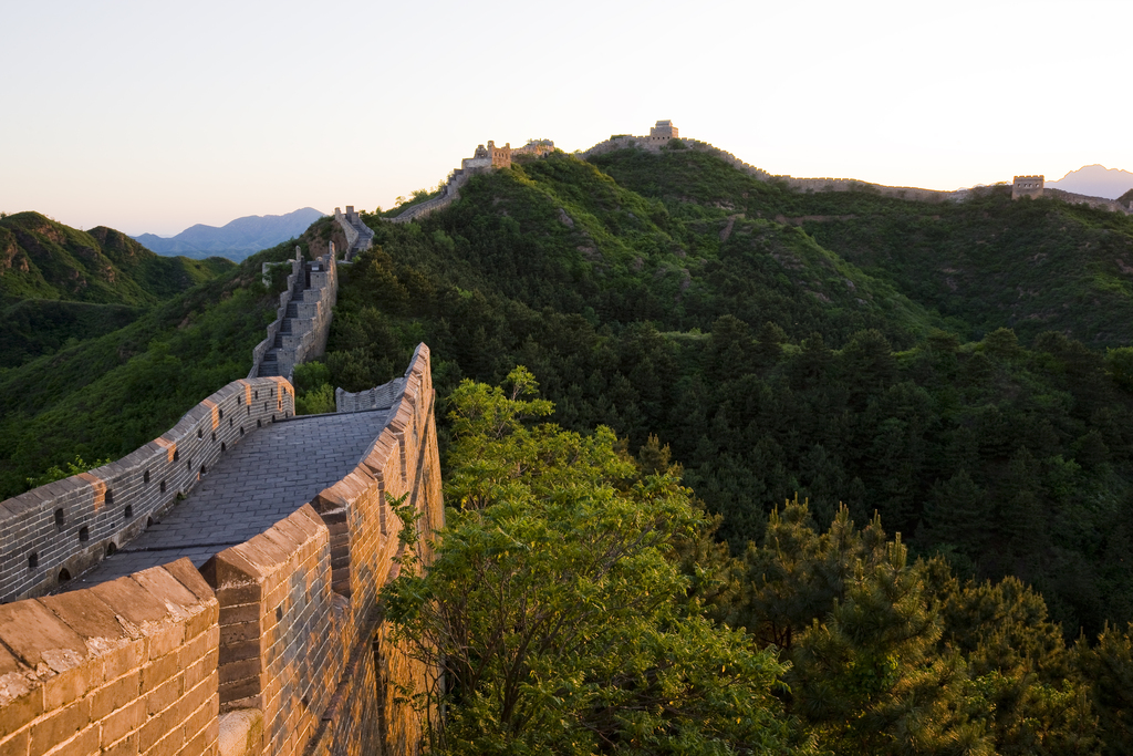 河北金山岭长城图片