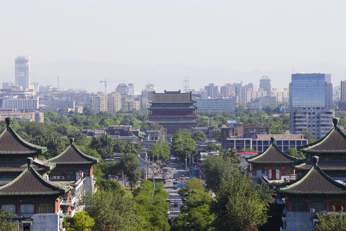 北京鼓楼中轴线图片