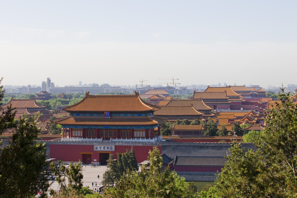 北京故宫神武门图片