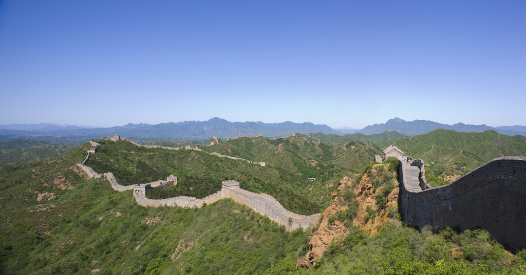 河北金山岭长城图片