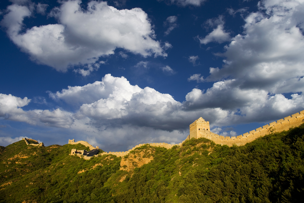 河北金山岭长城图片