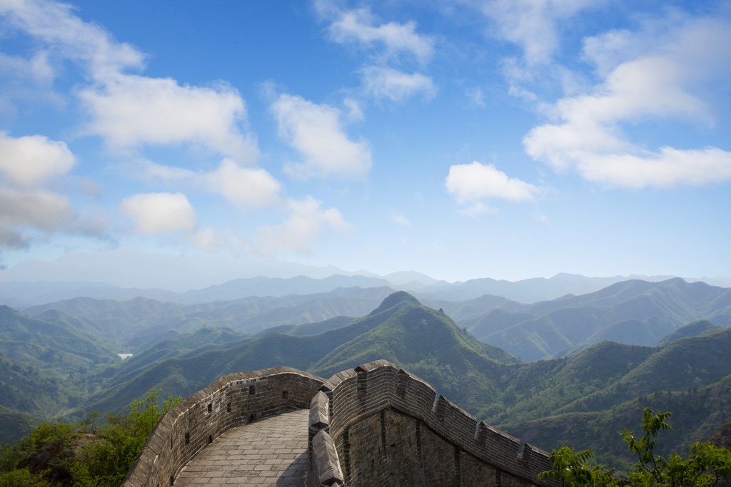 河北金山岭长城图片