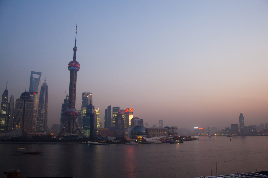 浦东黄浦江夜景