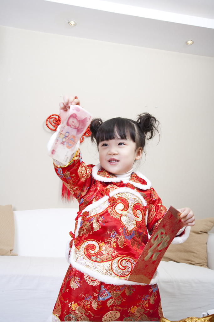 节日中的儿童
