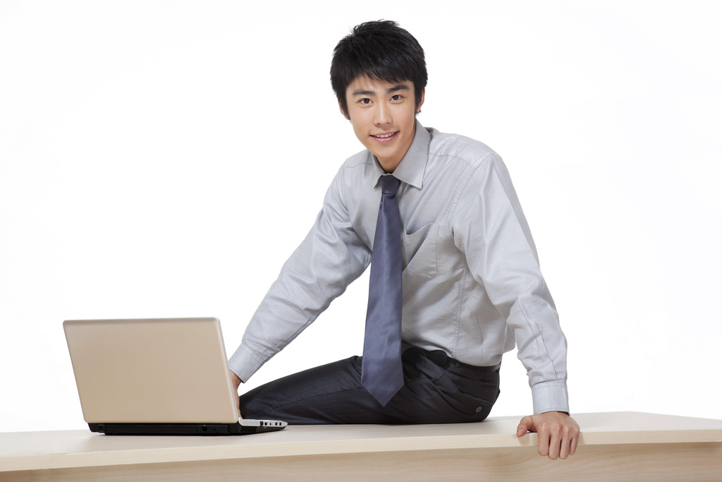 年轻商务男士