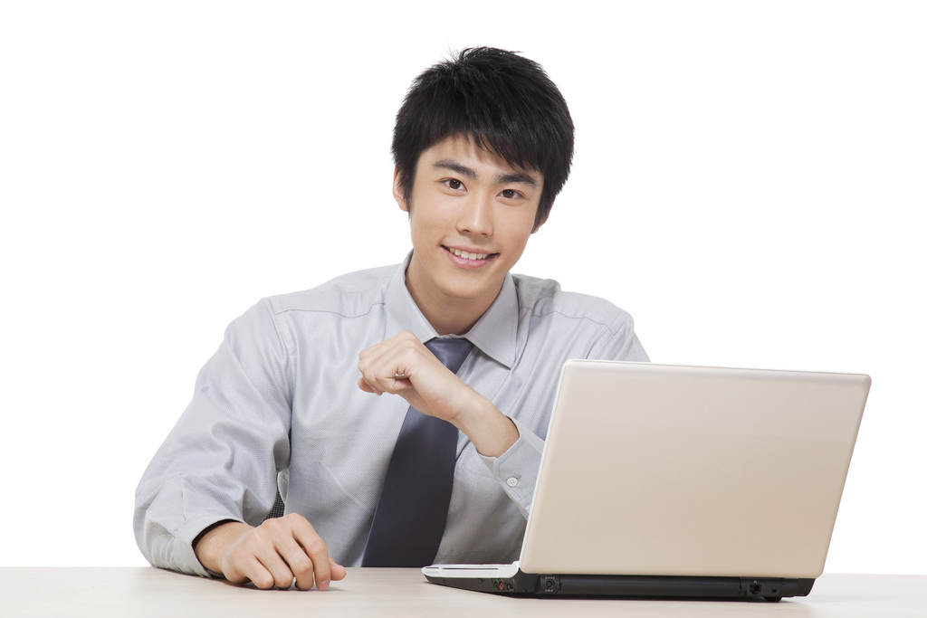 年轻商务男士