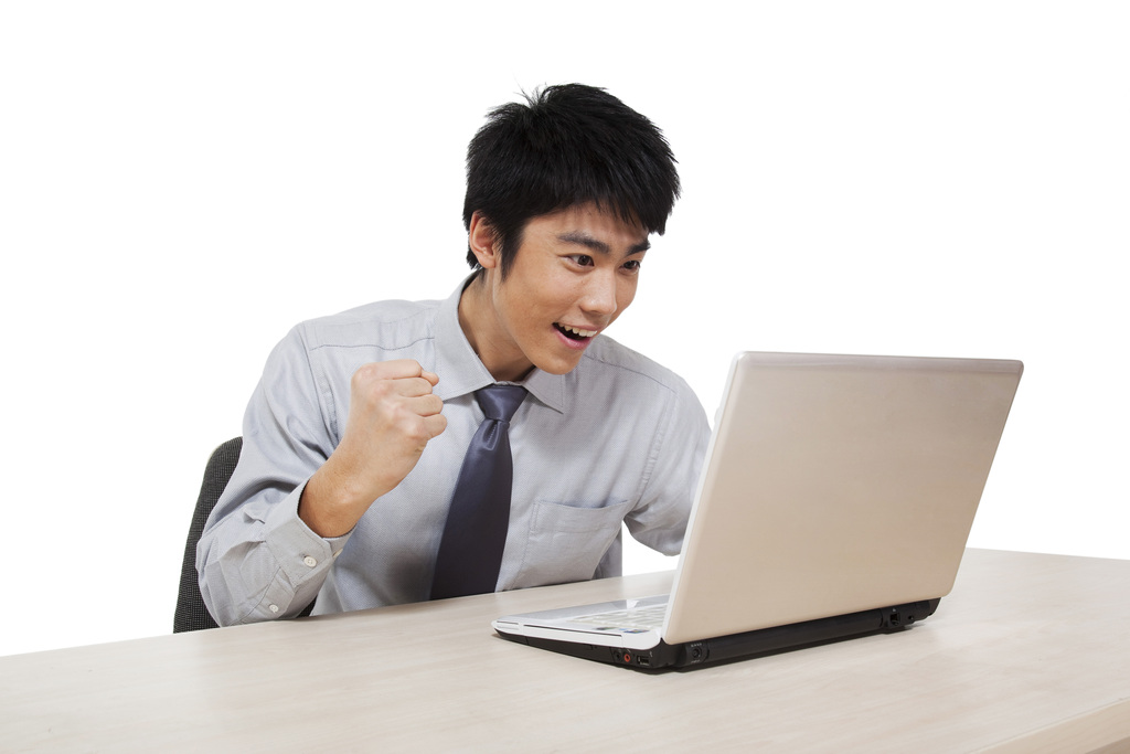 年轻商务男士