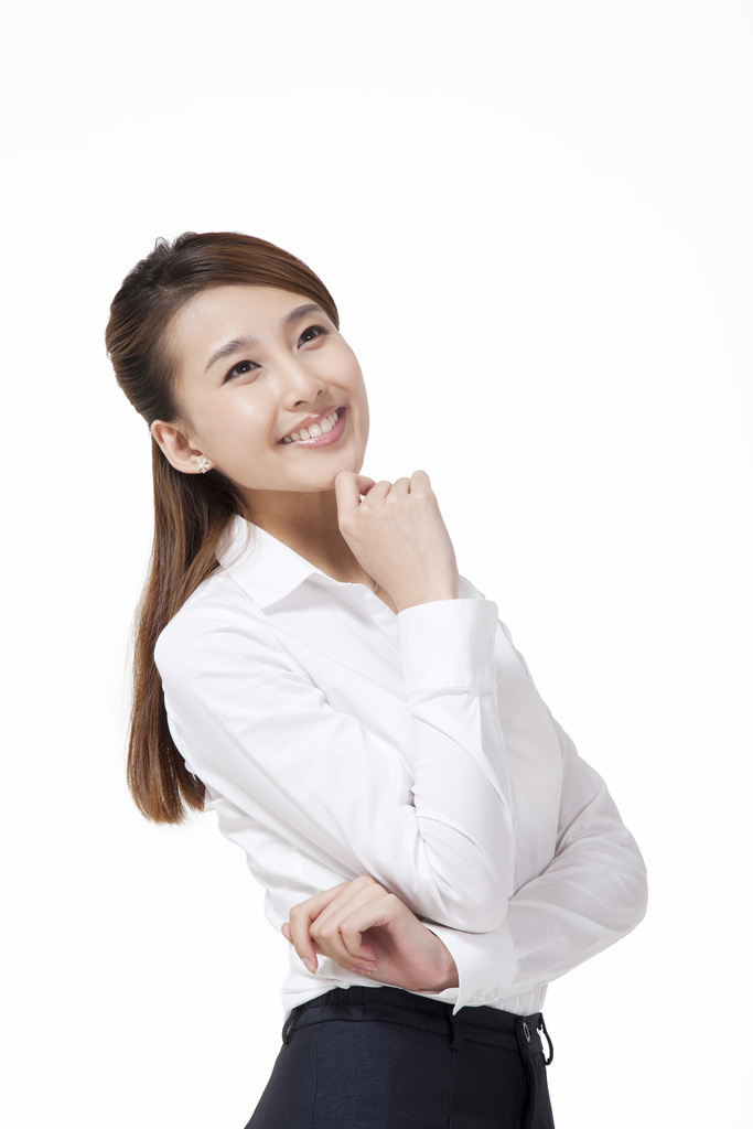 年轻商务女士图片