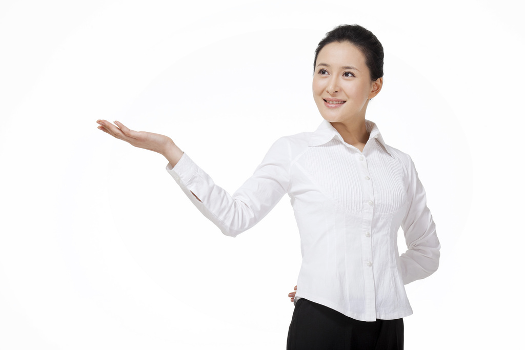 年轻商务女士