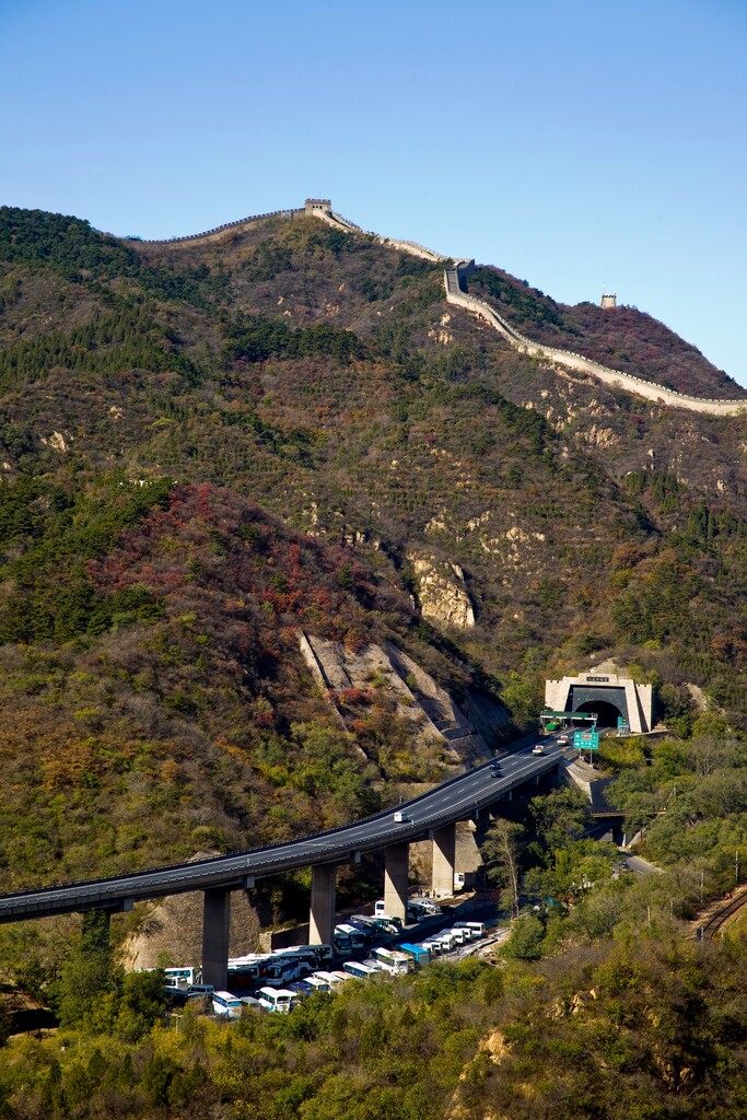 八达岭长城,京昌高速图片