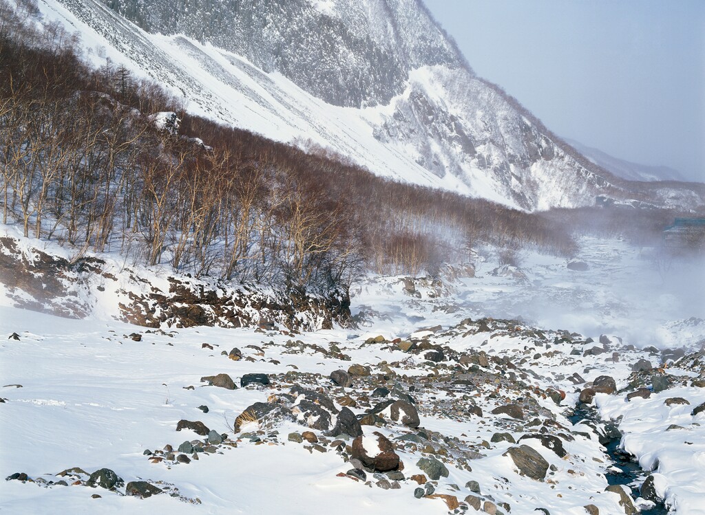 长白山雪景图片