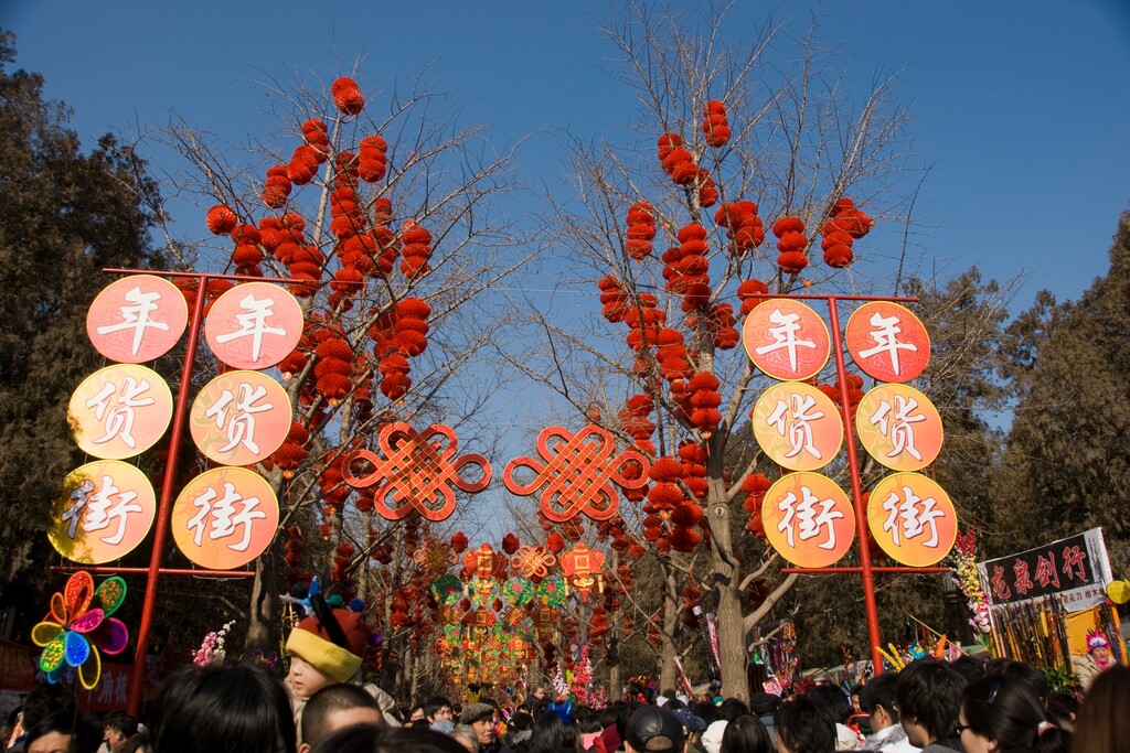 2008年北京地坛春节庙会图片