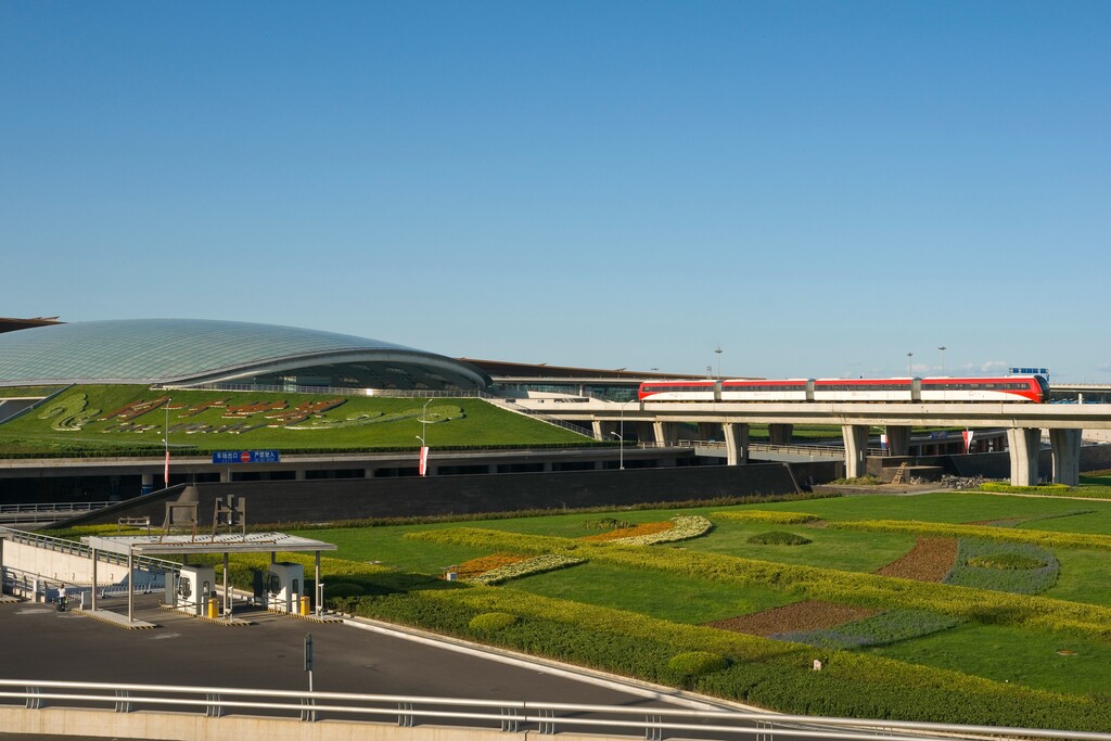 首都机场快线车站图片
