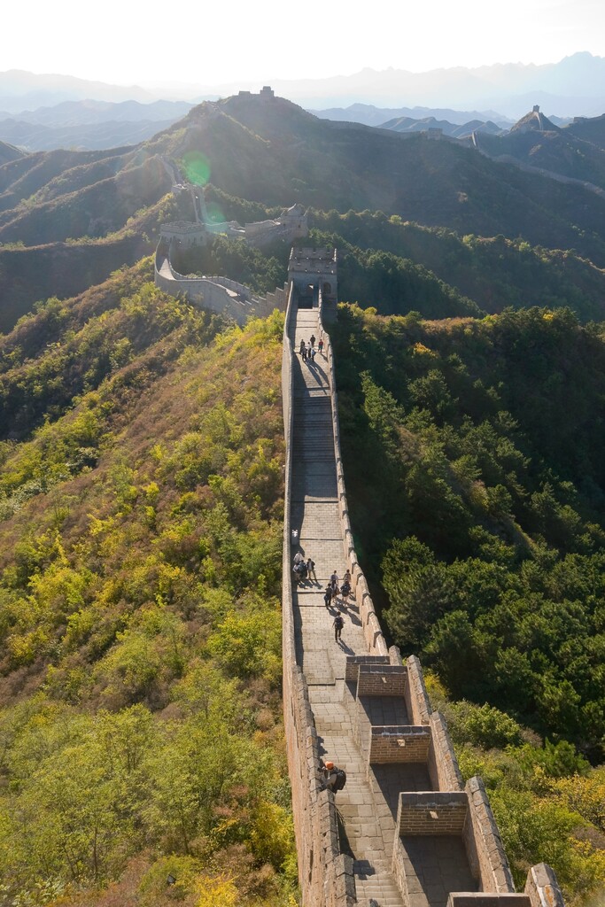 河北金山岭长城图片