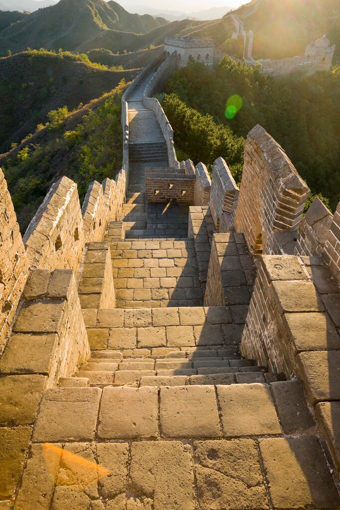 河北金山岭长城图片