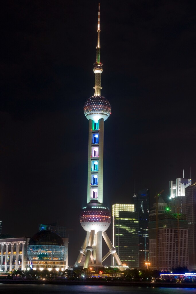 上海外滩浦东陆家嘴夜景